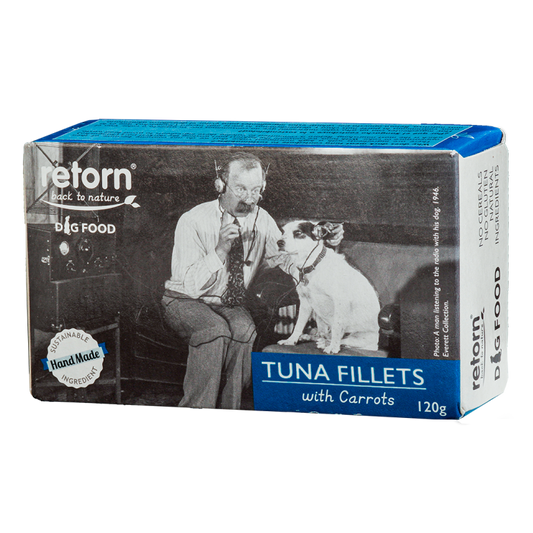 Tonijn filet met wortel 120 gram Retorn